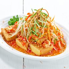 Thai style fried bean curd