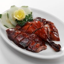 Chopped roast duck