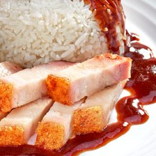 Crispy roast pork